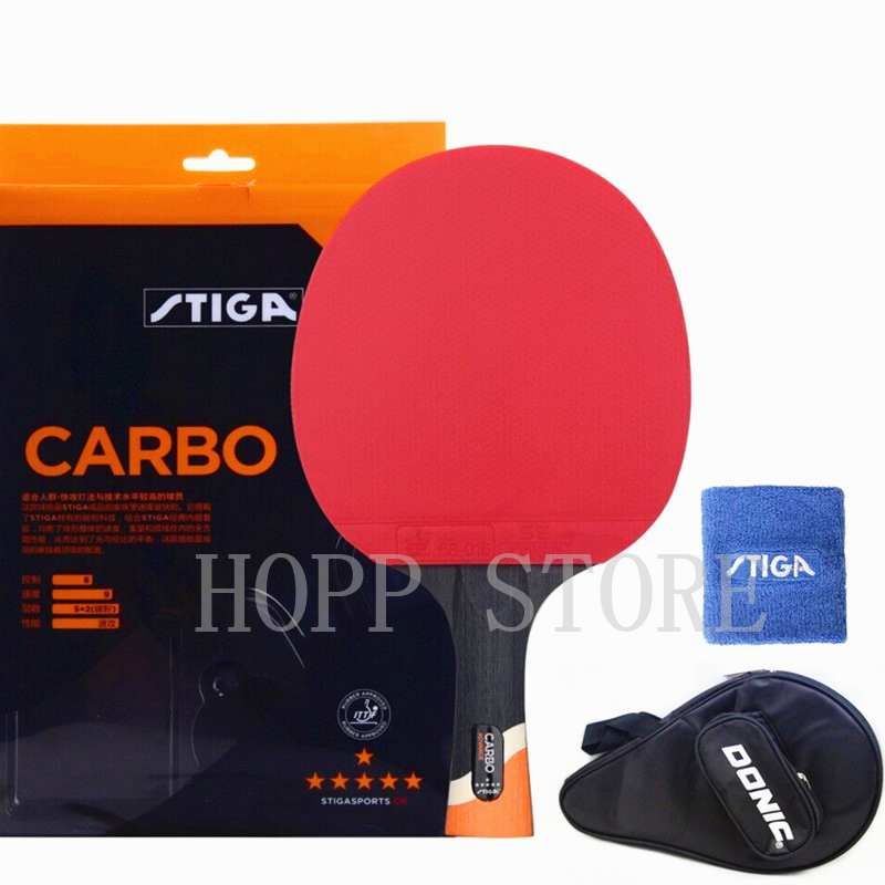 Badminton Racket Carbon - STIGA-Raquette de tennis de table 6