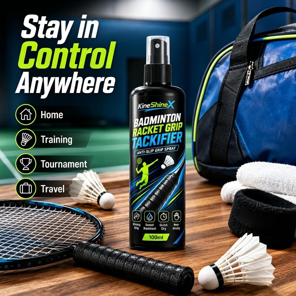 Spray antidérapant pour raquet - Badminton Grip avis et prix
