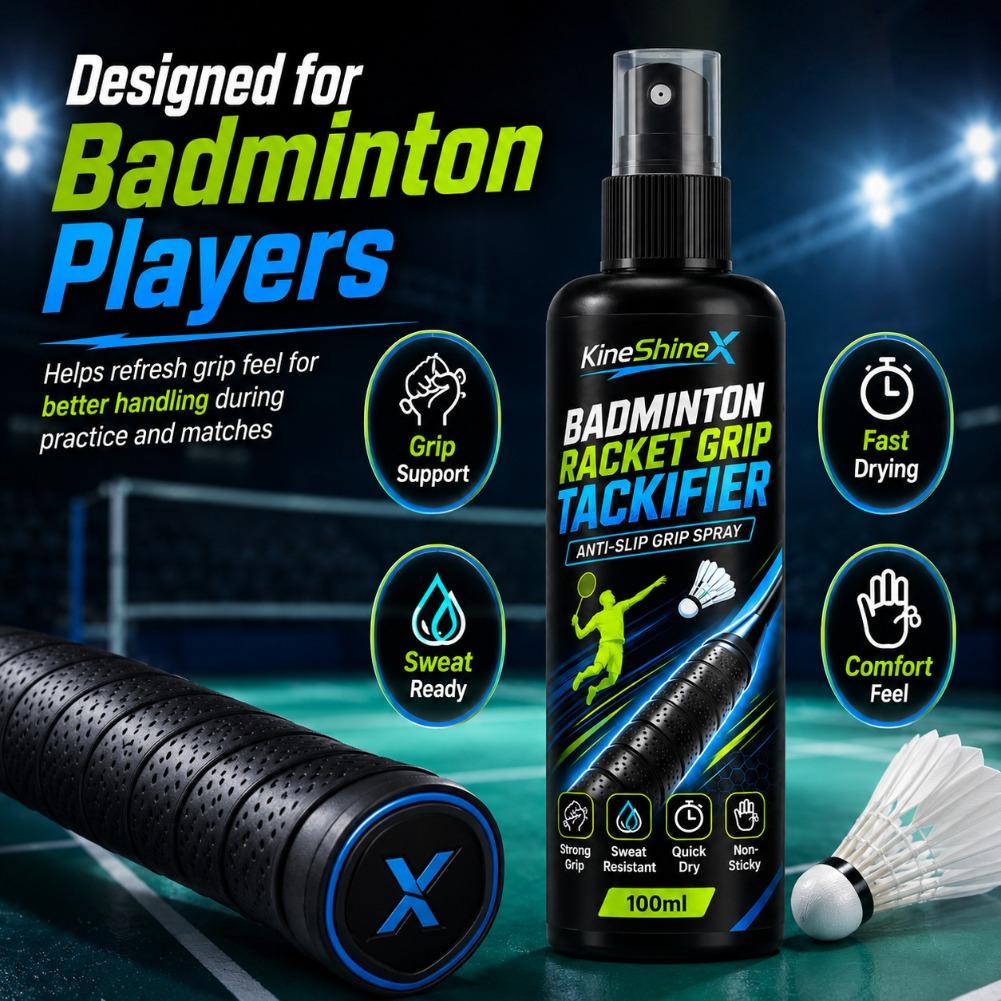 Spray antidérapant pour raquet - Badminton Grip avis et prix