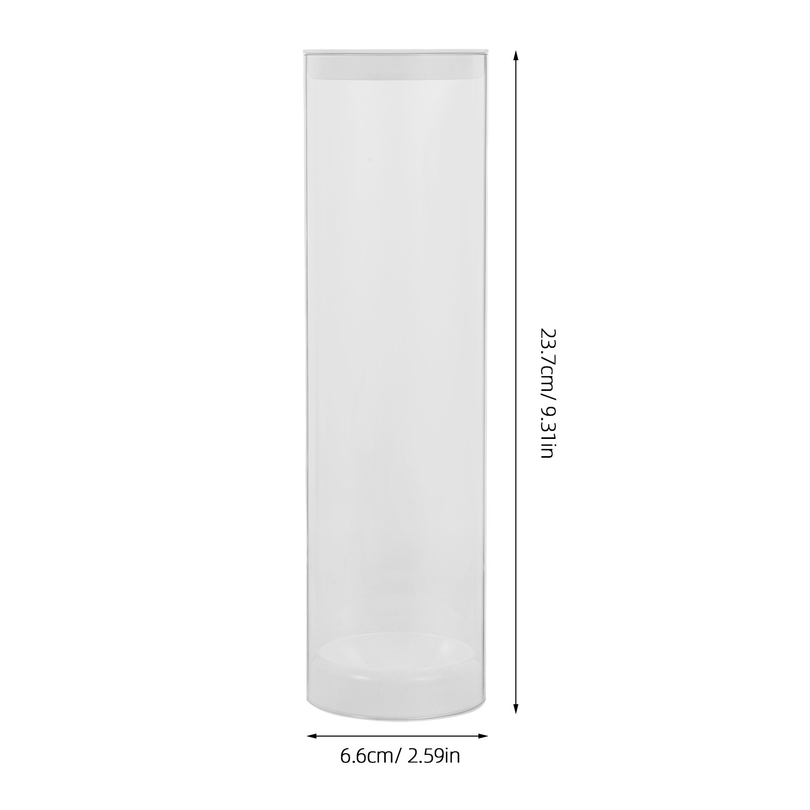 2 tubes de rangement transpare - Badminton Shuttlecock avis et prix
