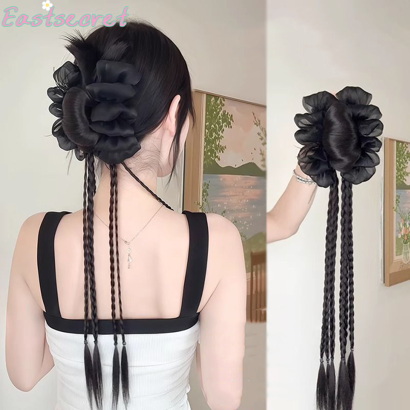 Pince à cheveux noire avec nœu - Feather Shuttlecock avis et prix