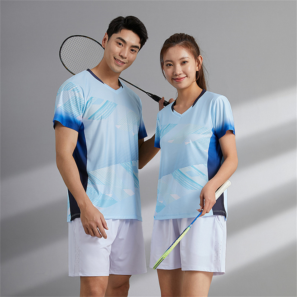 Maillot de Danemark minton pou - Badminton Jersey avis et prix