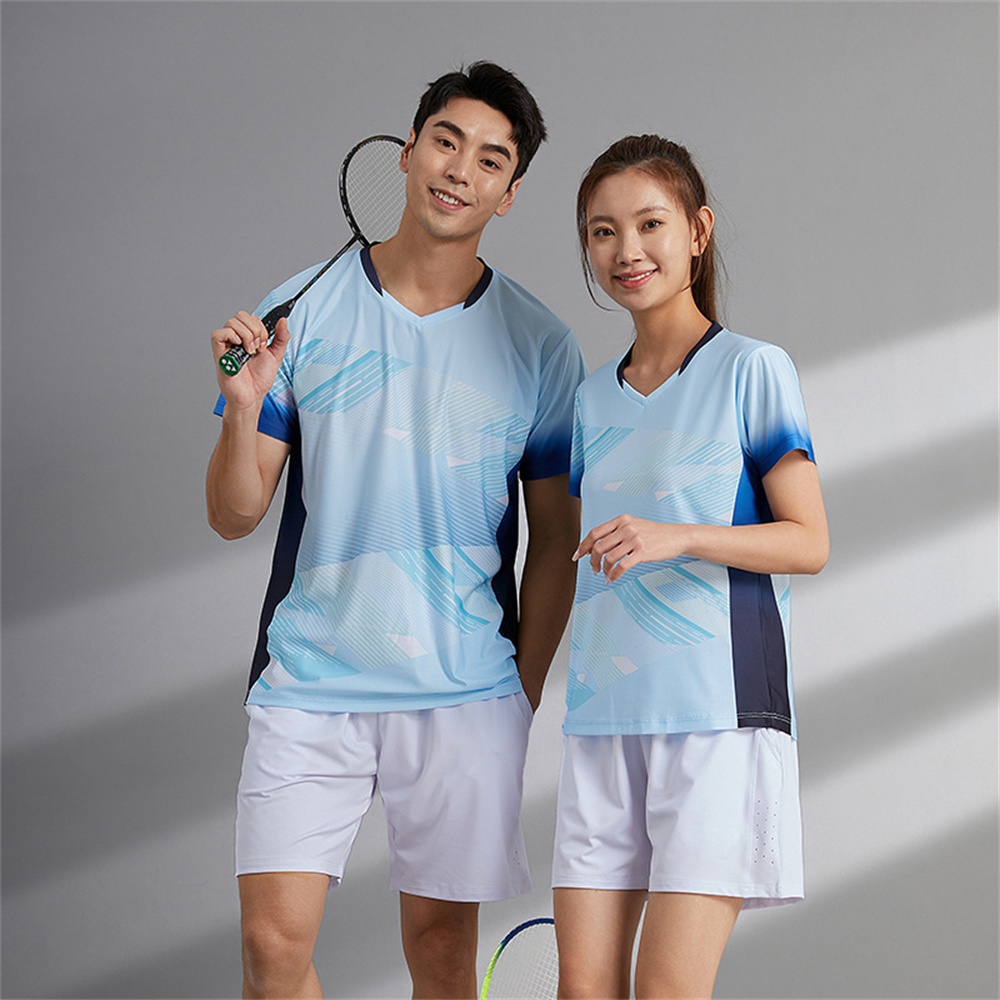 Maillot de Danemark minton pou - Badminton Jersey avis et prix