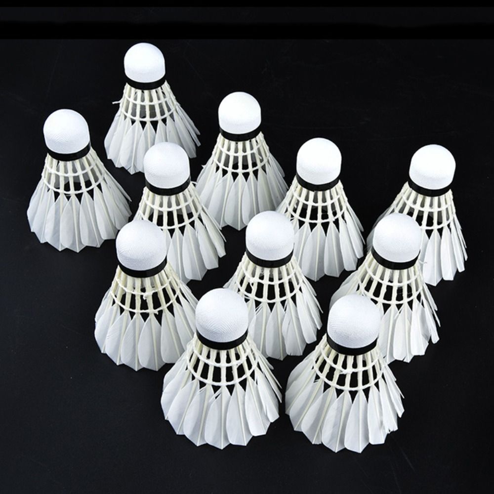 3/6/12 pièces Nouveaux volants - Feather Shuttlecock avis et prix